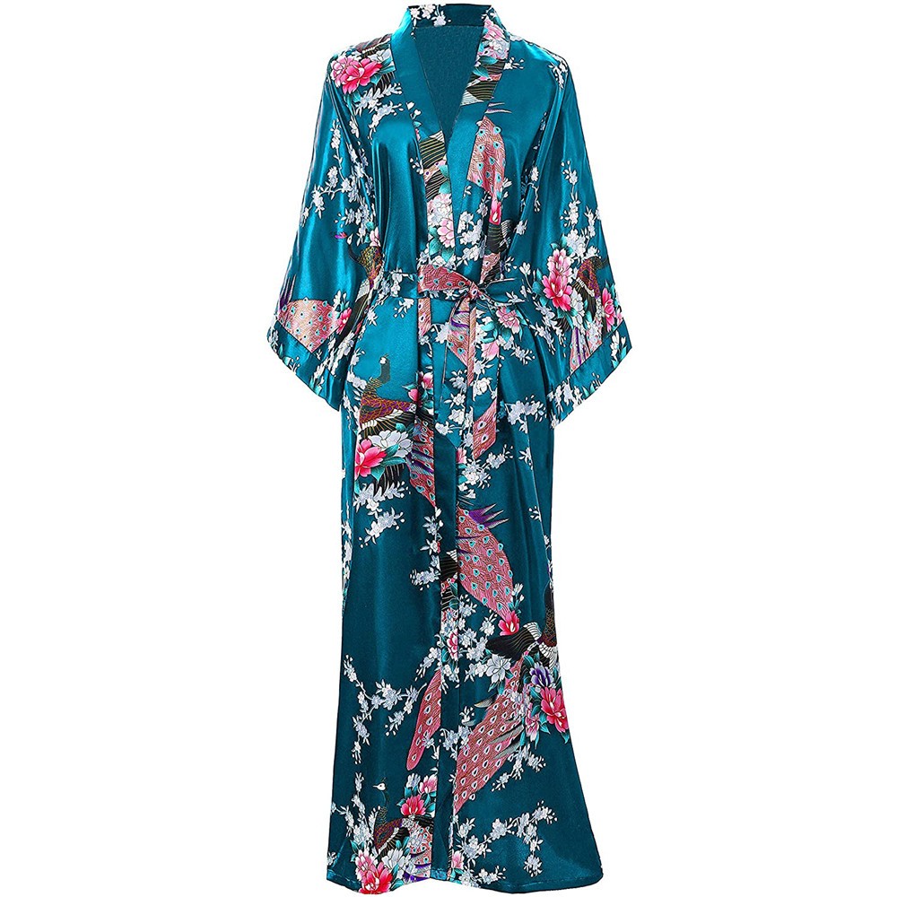 Women Long Robe Big Size Kimon - огляд і ціна Robe Silk Women