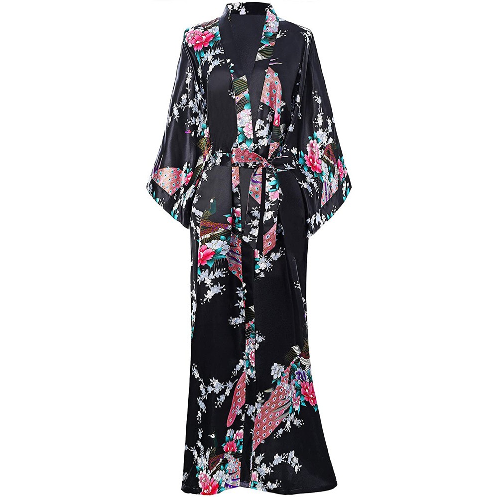 Women Long Robe Big Size Kimon - огляд і ціна Robe Silk Women