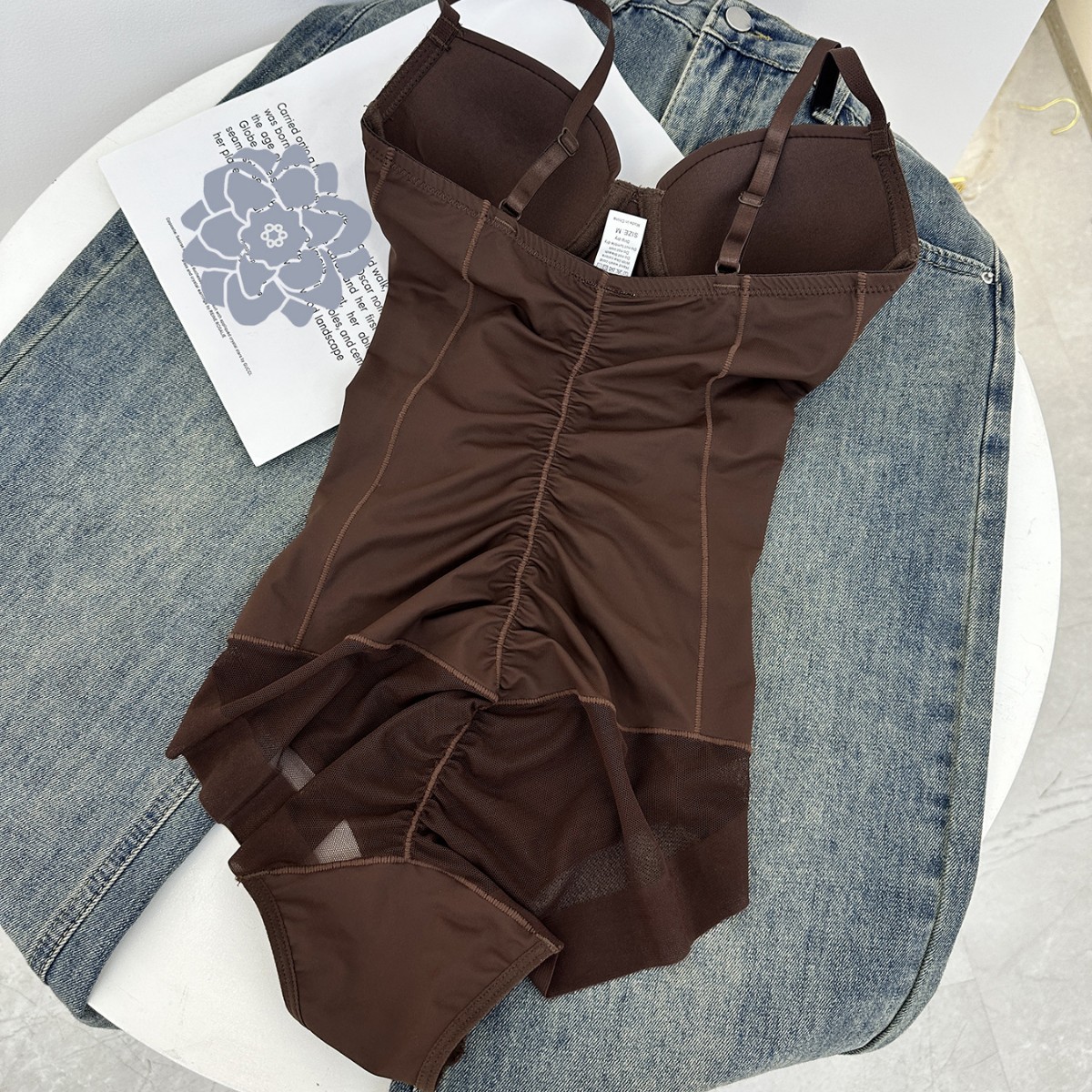 Thin Shapewear Bodysuit with B - огляд і ціна Shapewear Bodysuit Firm
