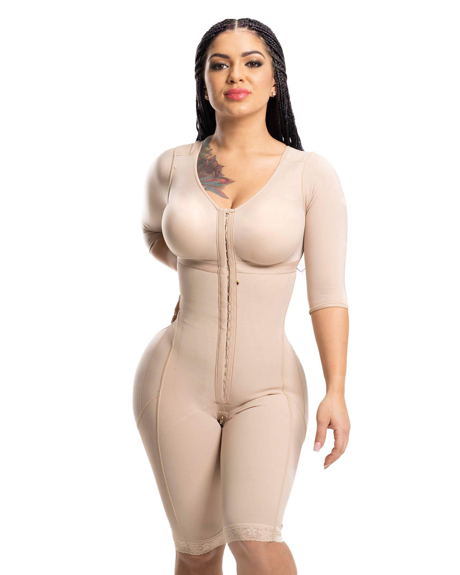 Fajas Colombianas Long Sleeve  - огляд і ціна Shapewear Bodysuit Firm