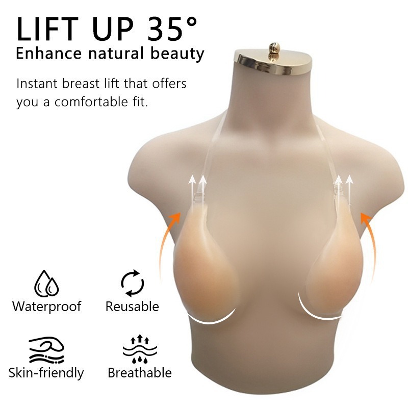 1 Pc Summer Invisible Silicone - огляд і ціна Silicone Bra Adhesive