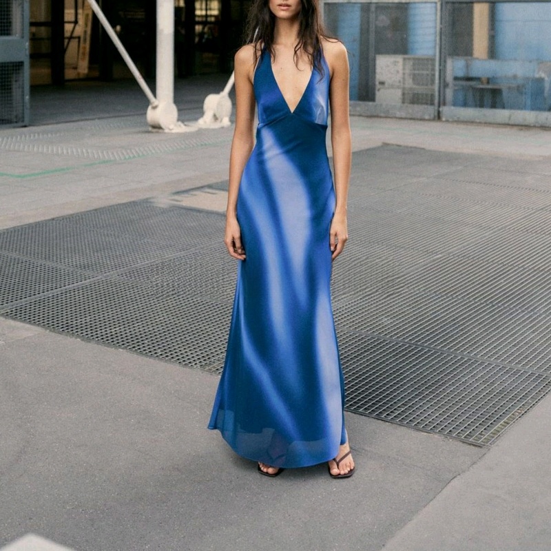 New Autumn mat Bal Design Prin - огляд і ціна Slip Dress Satin